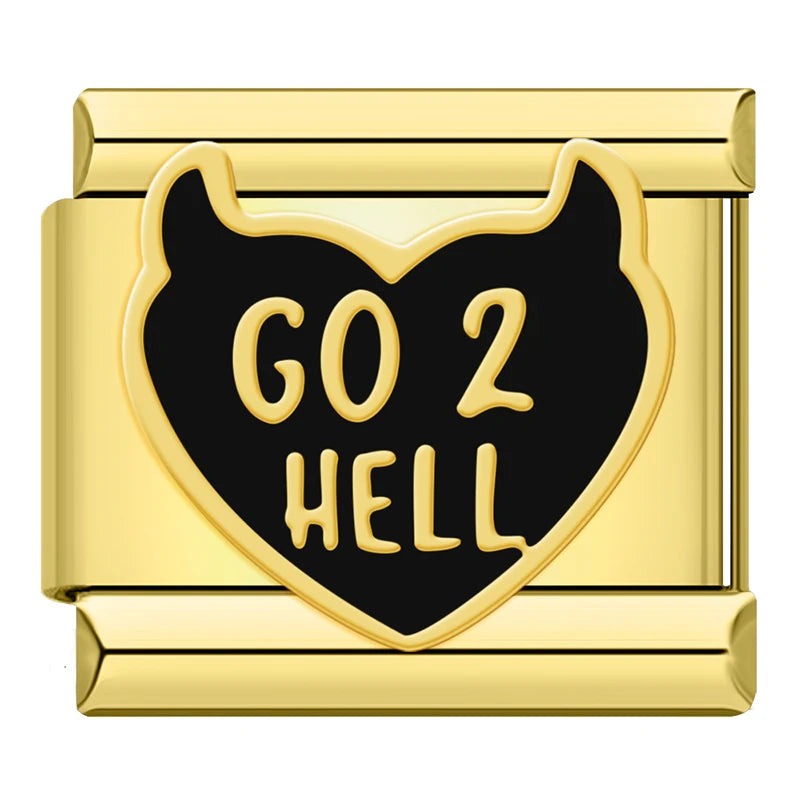 Go to Hell Charm