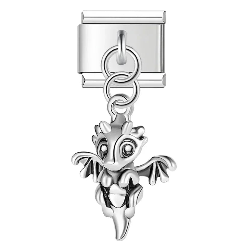 Baby Dragon Pendant Charm