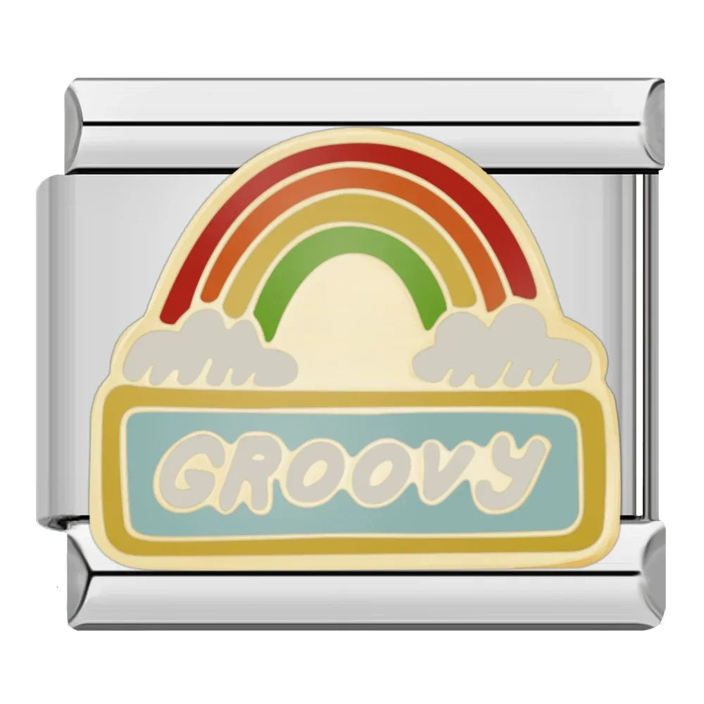 Groovy Rainbow Charm