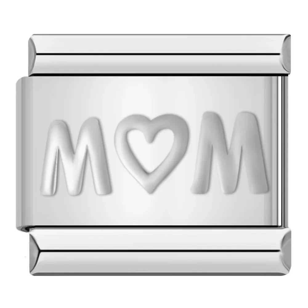 Mom Outline Charm