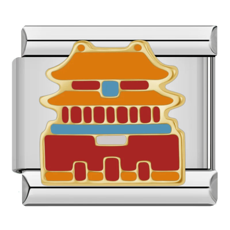 Forbidden City / Temple of Heaven Pagoda Charm