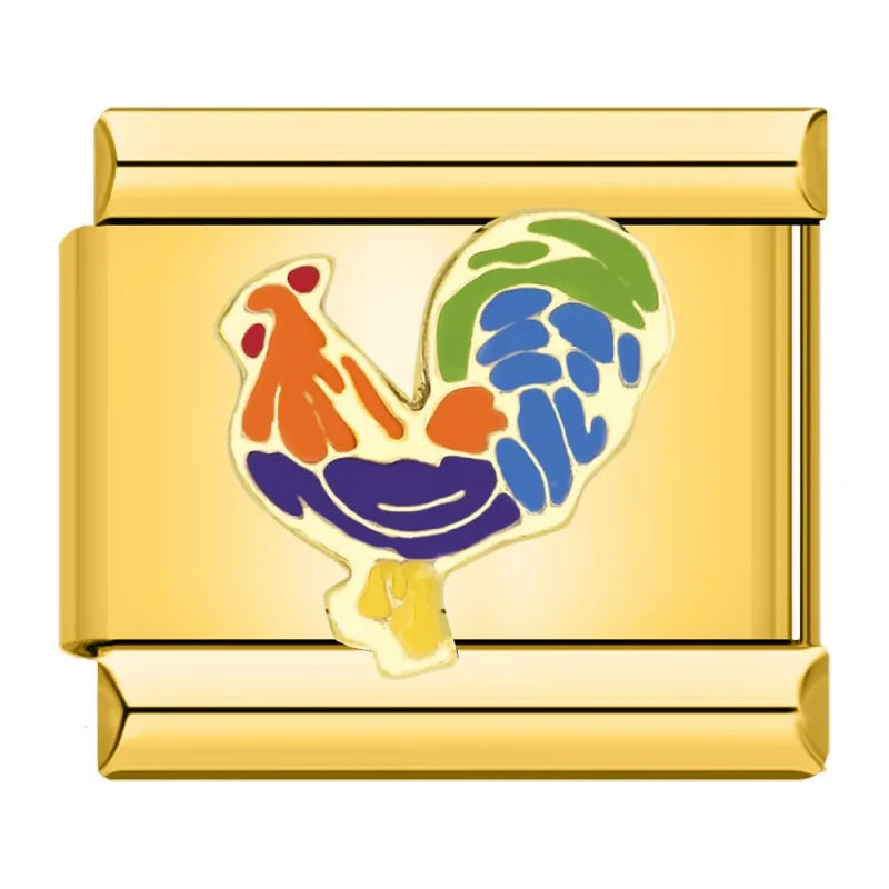 Chicken Rooster Charm