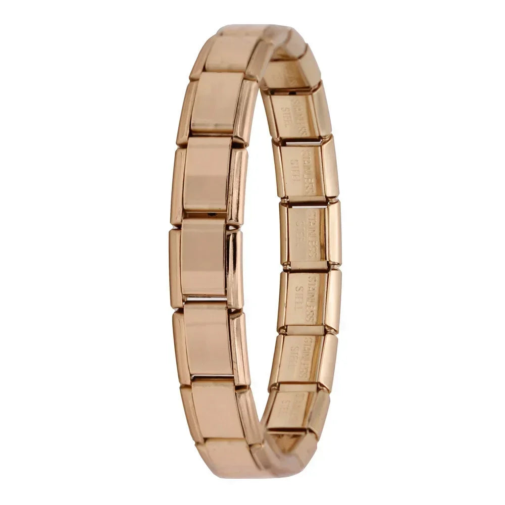Italian Charm Base Bracelet (Rose Gold)