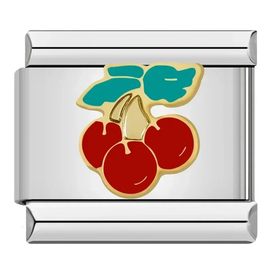Three Cherries Charm