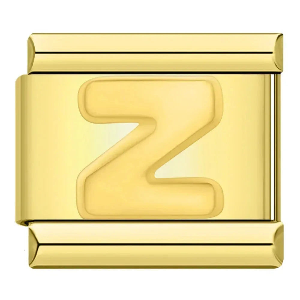 Gold Letter Charms