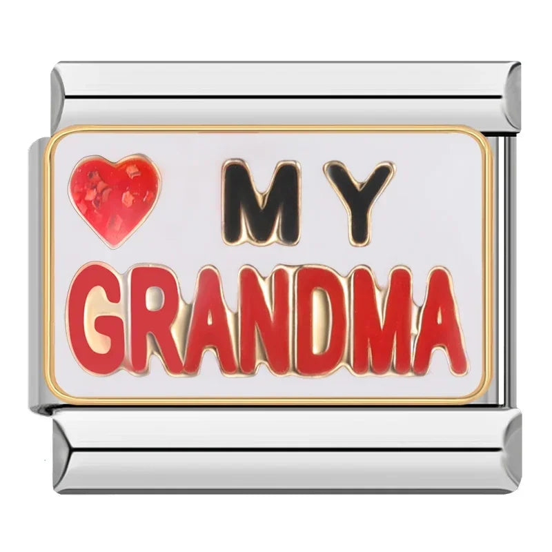 Love My Grandma Charm
