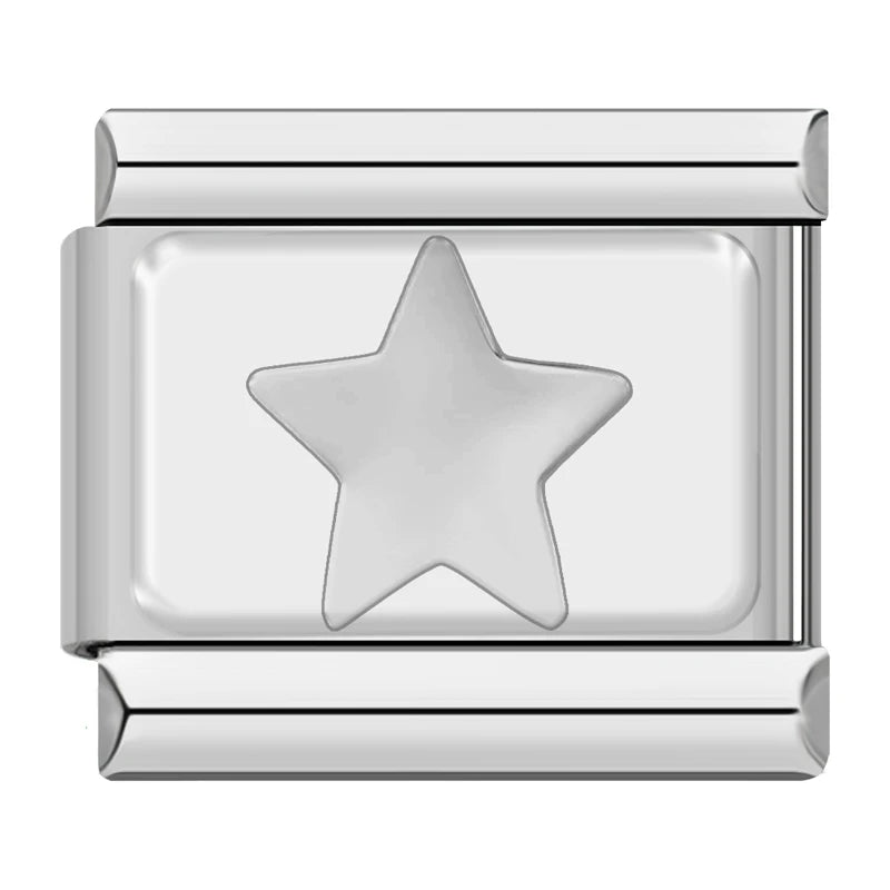 Silver Star Charm
