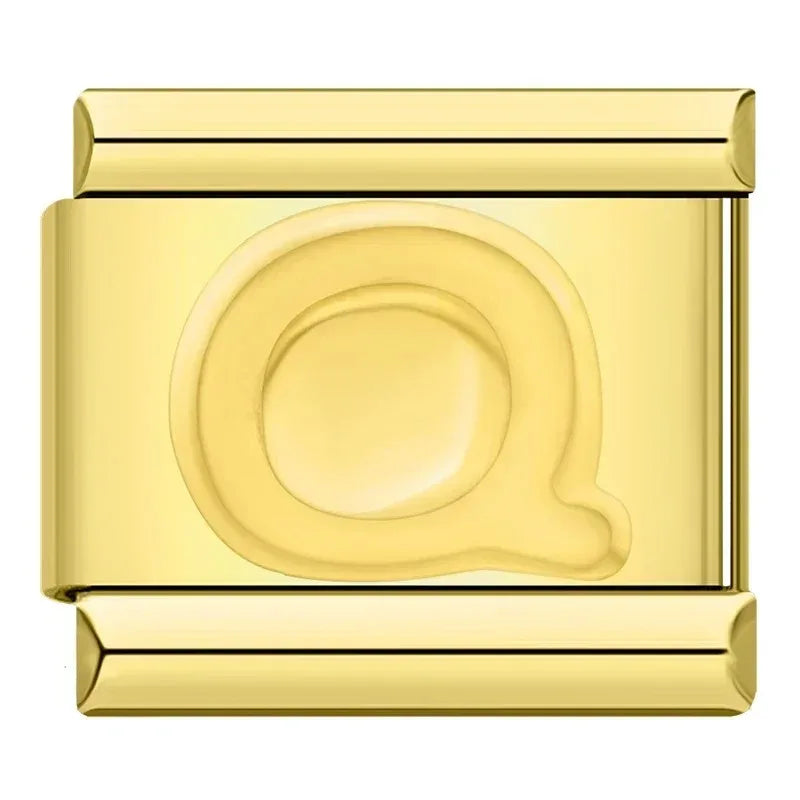 Gold Letter Charms