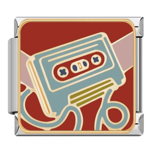 Cassette Tape Charm