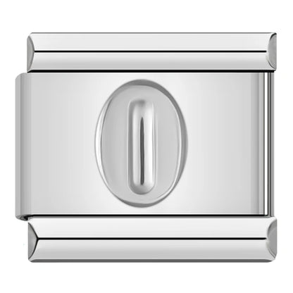 Silver Number Charms