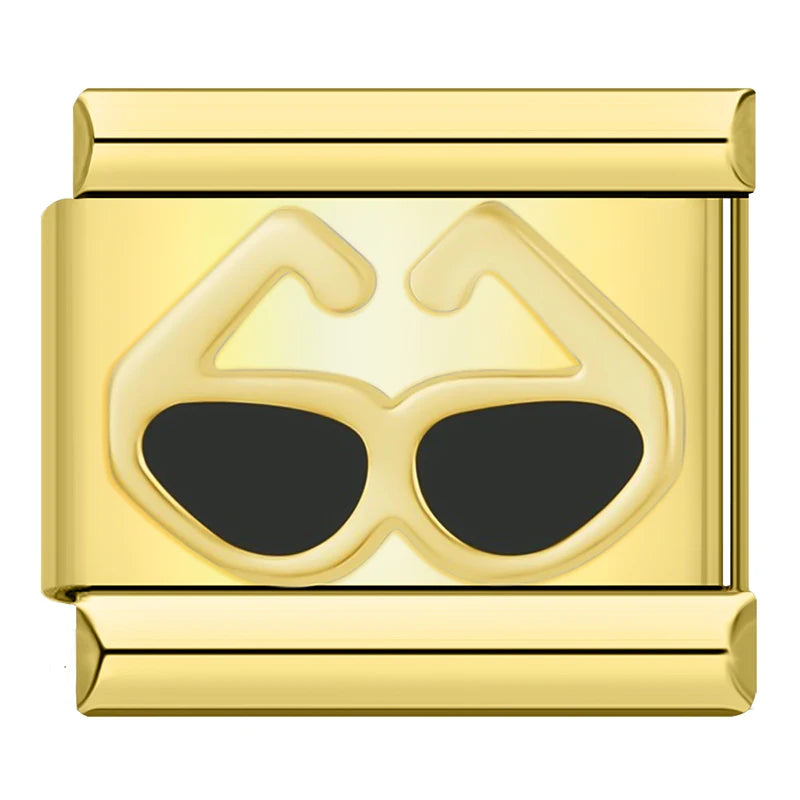 Gold Sunglasses Charm
