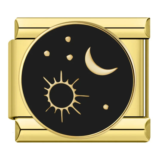 Sun Moon Stars Charm