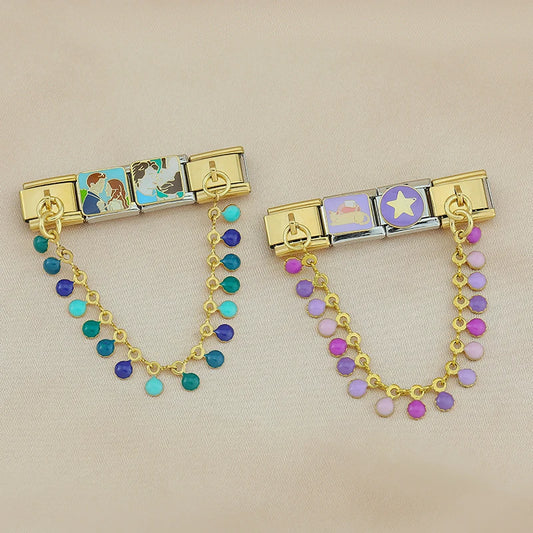 Purple Bead Chain