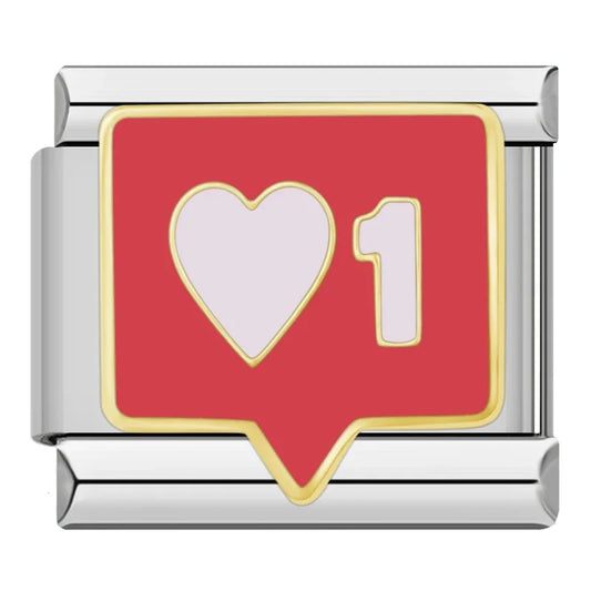 Red Heart Like Charm
