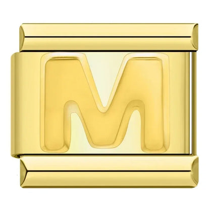 Gold Letter Charms