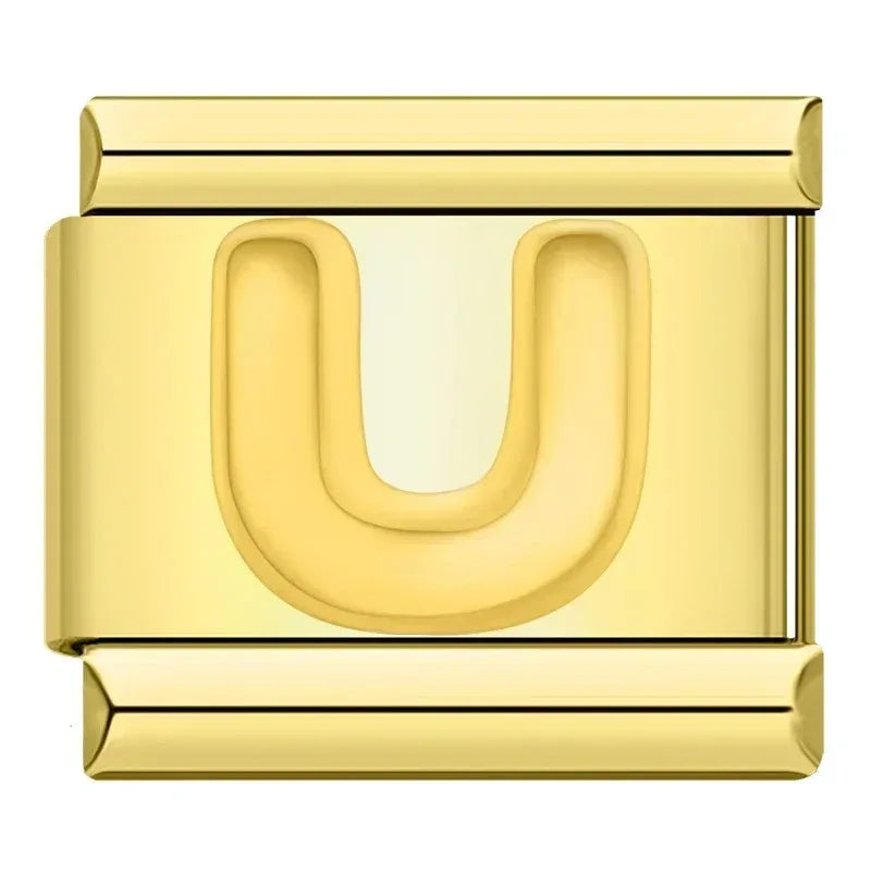 Gold Letter Charms