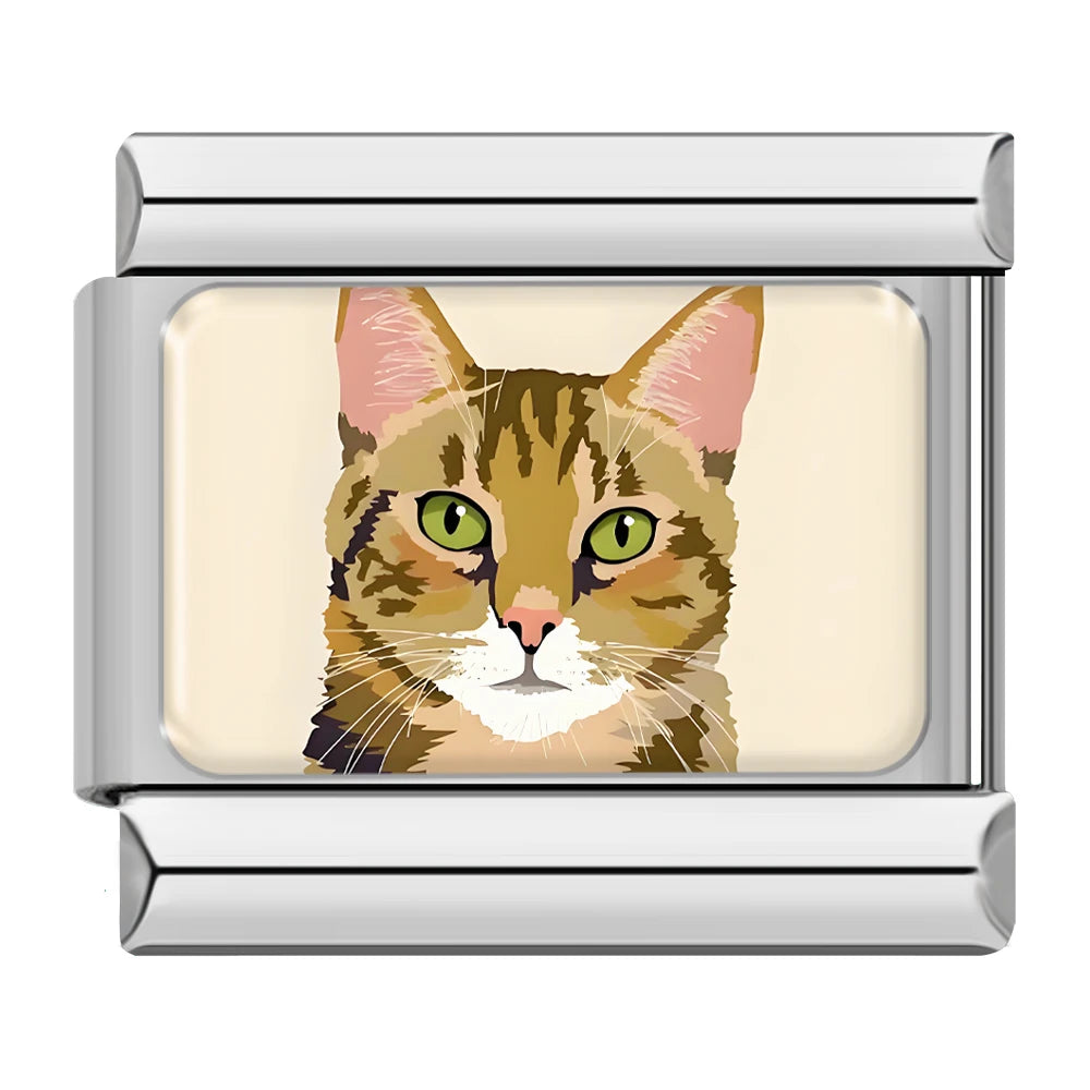 Tabby Cat Charm