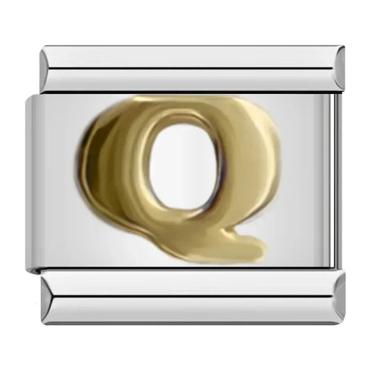 Letter Q Charm