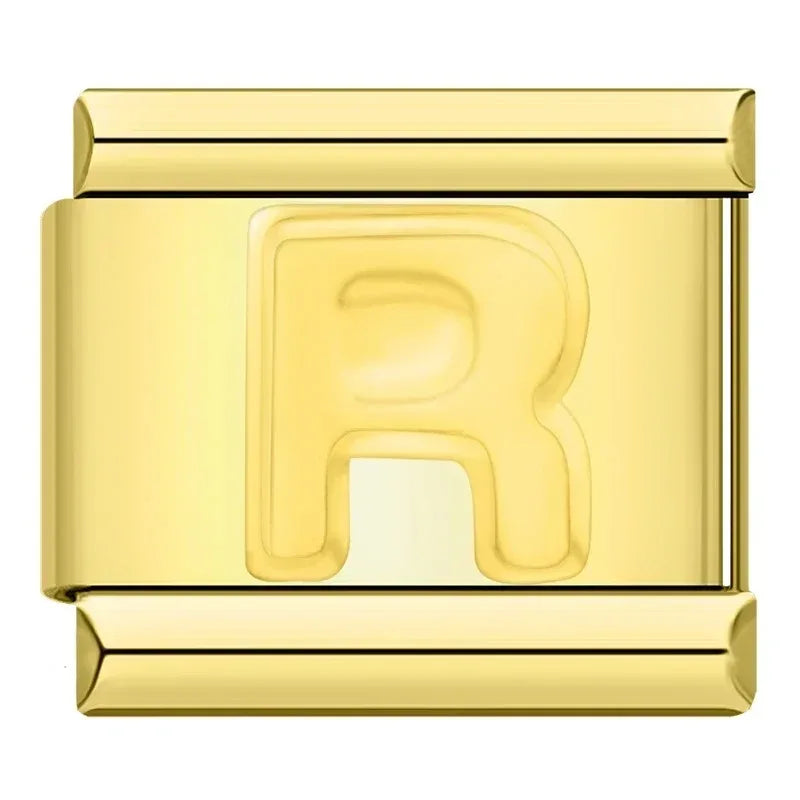 Gold Letter Charms