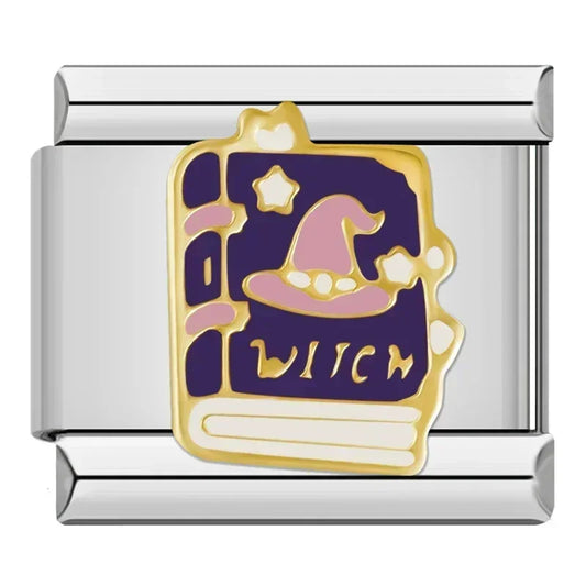 Witch Spell Book Charm