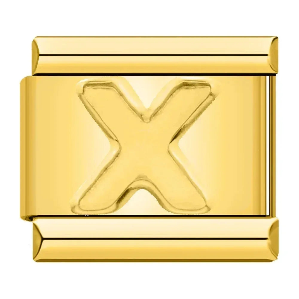 Gold Letter Charms