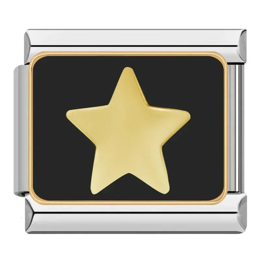 Gold Star Charm