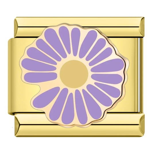 Purple Flower Charm