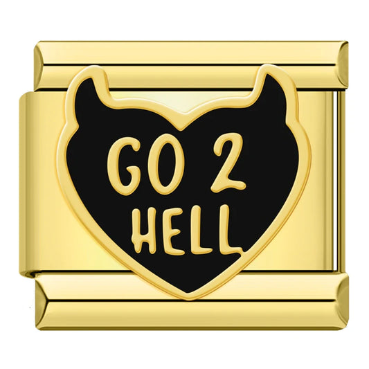 Go to Hell Charm