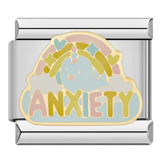 Anxiety Rainbow Charm