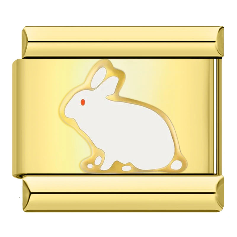 White Rabbit Charm