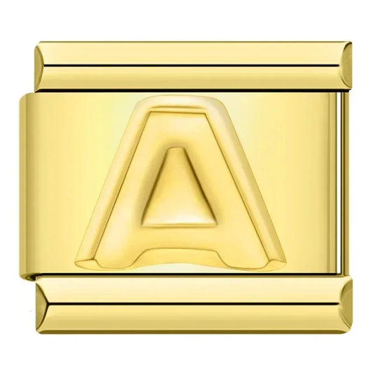 Gold Letter Charms