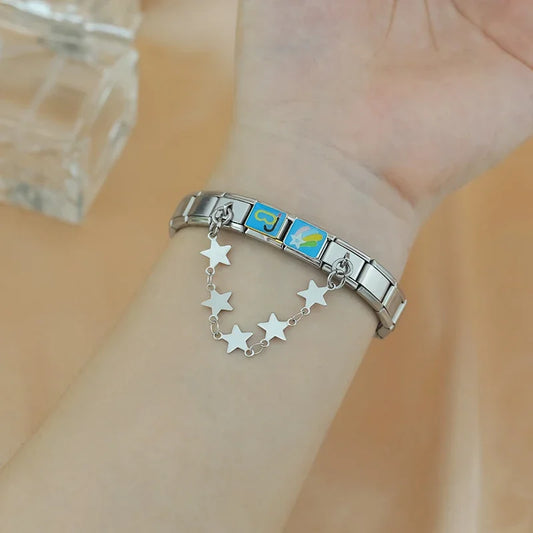 Silver Star Chain