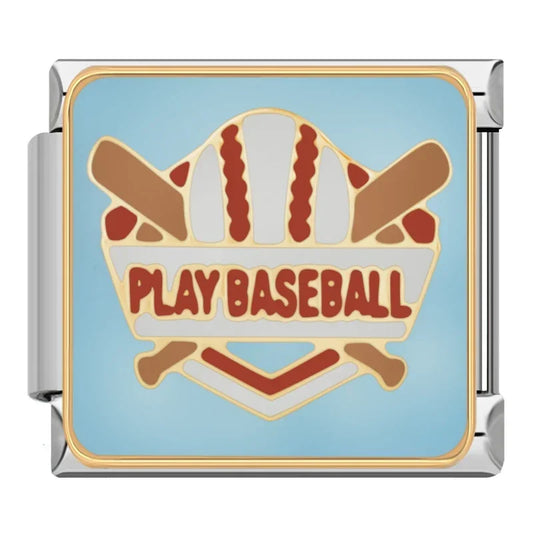 Play Baseball Charm