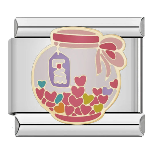 Jar of Hearts Charm