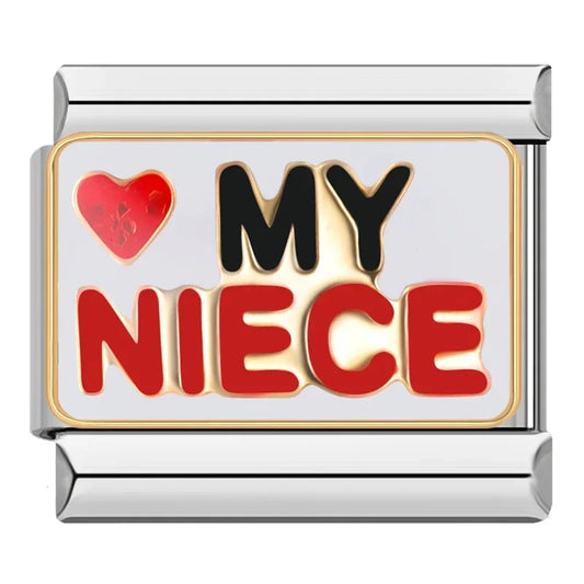 Love My Niece Charm