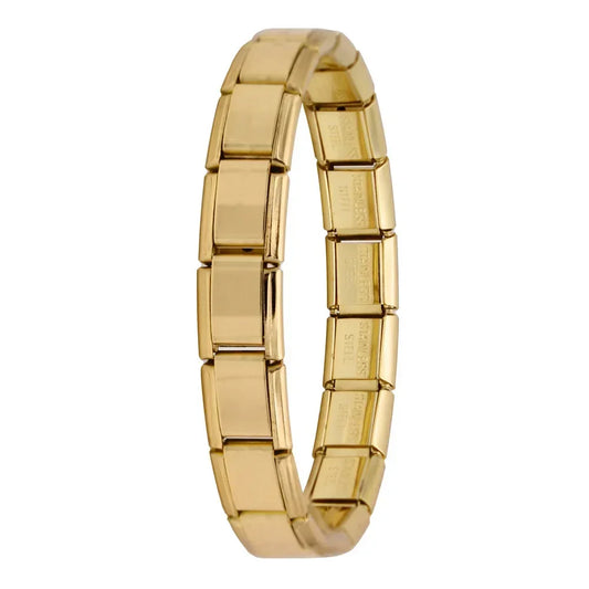 Italian Charm Base Bracelet (Gold)
