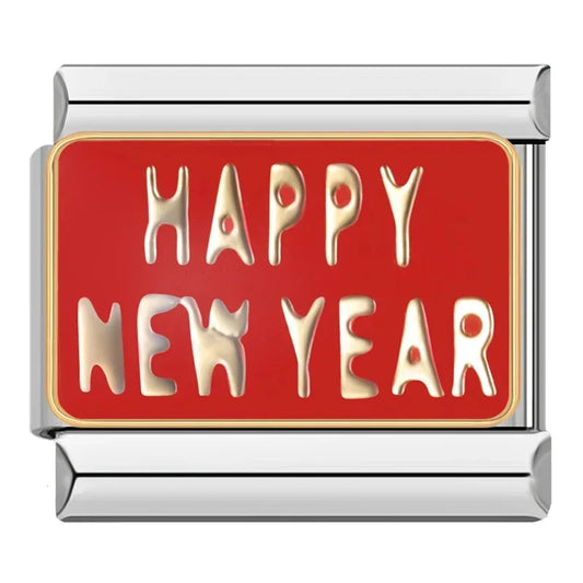 Happy New Year Charm