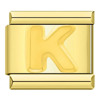 Gold Letter Charms