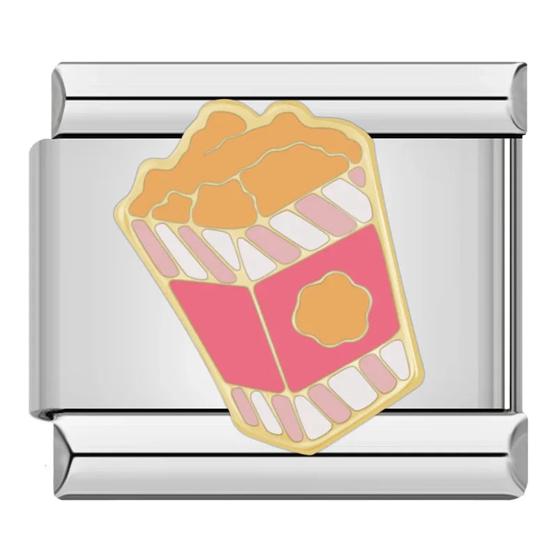 Popcorn Chicken Charm