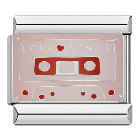Love Songs Cassette Charm