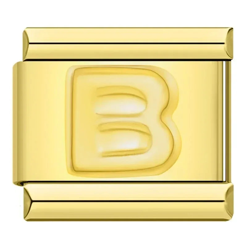 Gold Letter Charms
