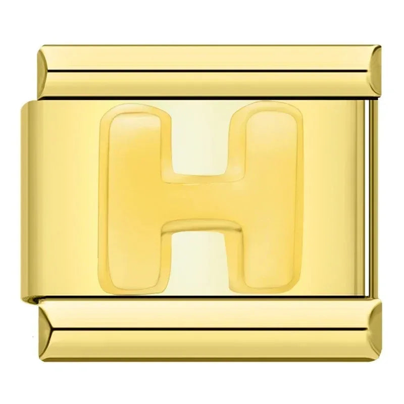 Gold Letter Charms
