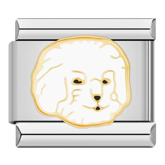 Poodle / Bichon Dog Charm