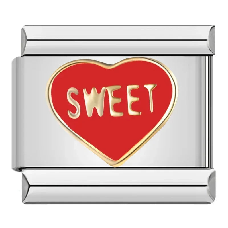 Sweet Red Heart Charm