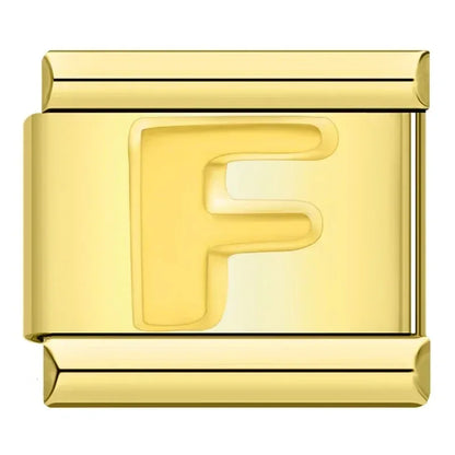 Gold Letter Charms