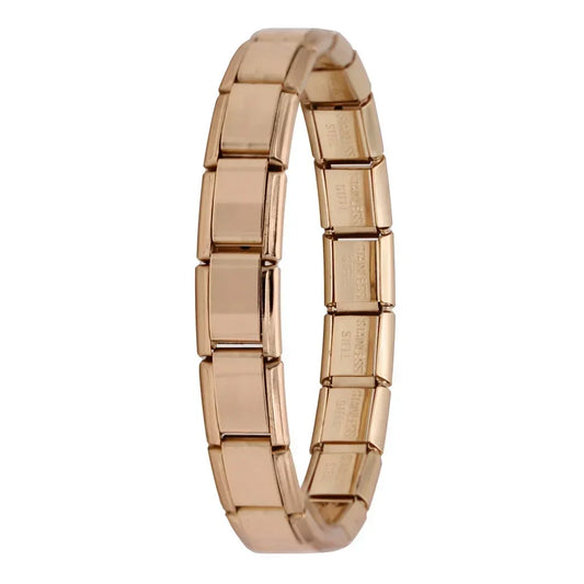 Italian Charm Base Bracelet (Rose Gold)