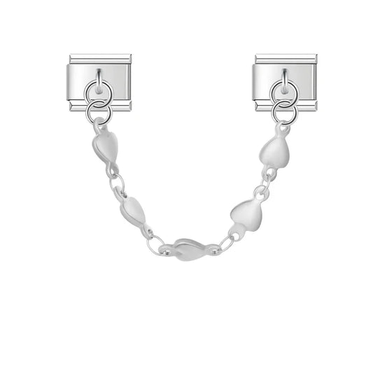 Silver Heart Chain
