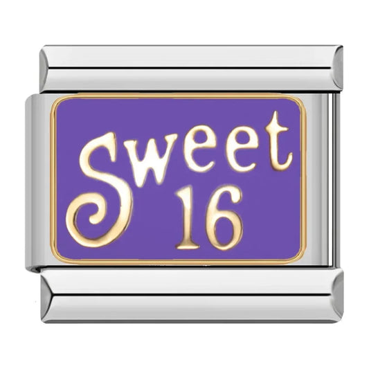 Sweet 16 Birthday Charm