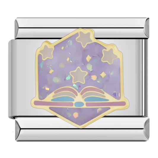 Book Stars Charm