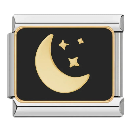 Breloque Lune et Étoiles